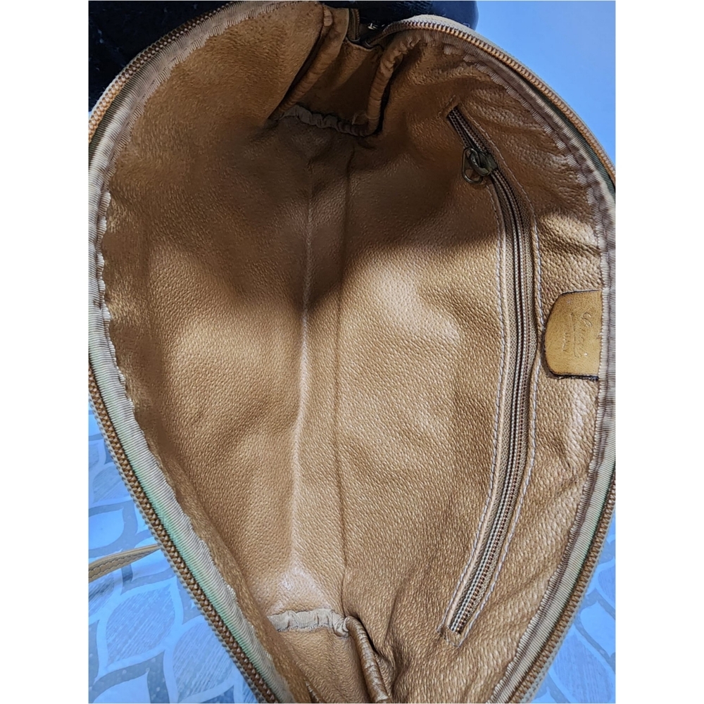 Gucci Vintage Interlocking G Shoulder Bag Brown/Beige - Picture 13 of 13